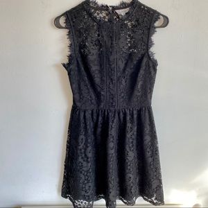 Lacy Black Dress